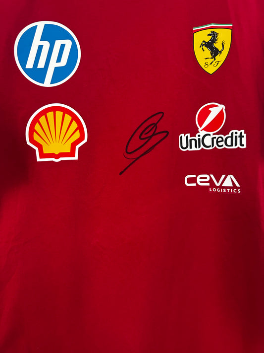 Lewis Hamilton Ferrari - Signed Shirt/Jersey - With Proof