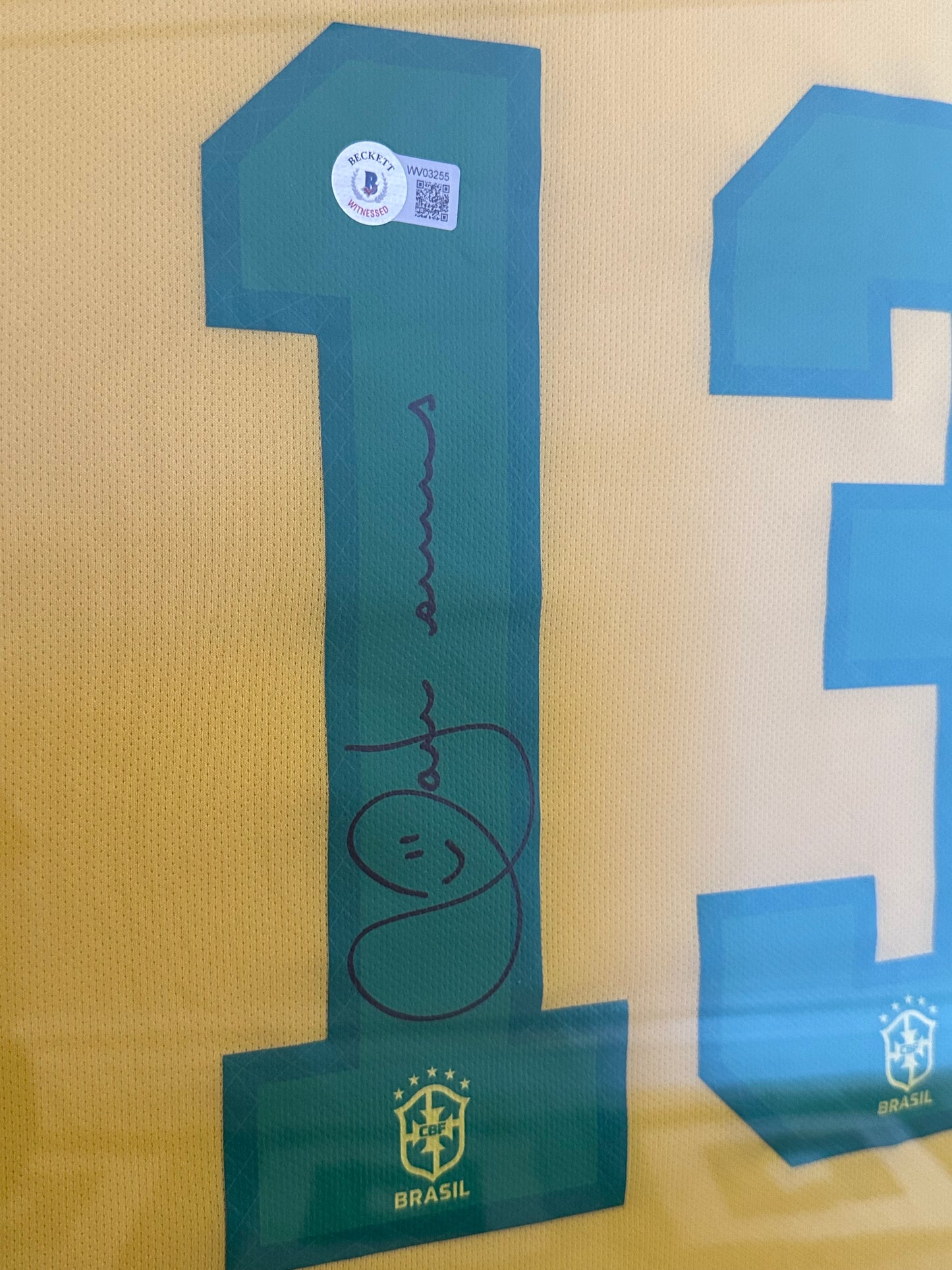 Dani Alves Brazil - Signed & Framed