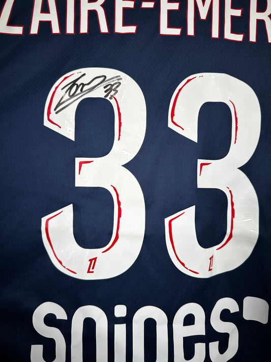 Zaire Emery PSG - Signed Shirt/Jersey - Proof