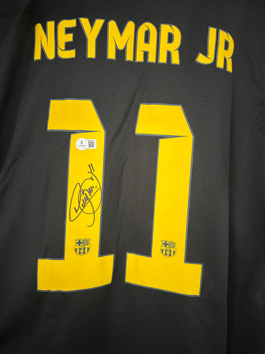 Neymar Jr Fc Barcelona - Signed Shirt/Jersey - Beckett COA