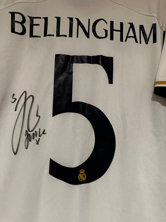 Jude Bellingham Real Madrid - Signed (Inscribed) Shirt/Jersey - With Proof