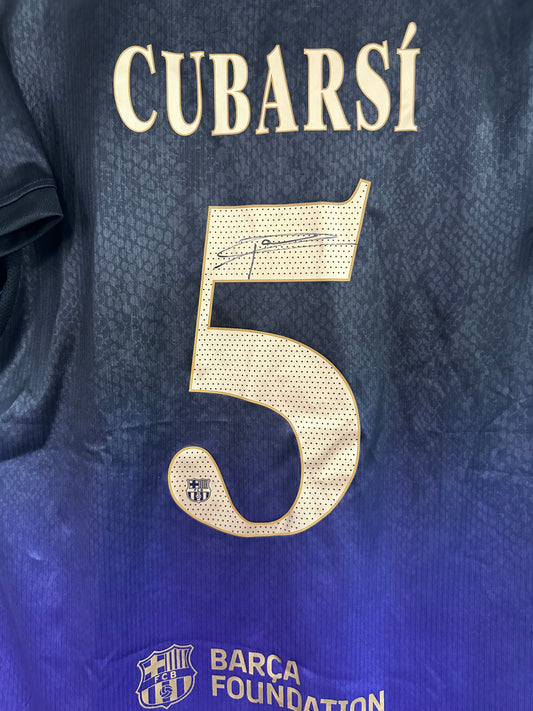 Pau Cubarsi Fc Barcelona - Signed Shirt/Jersey - With Proof