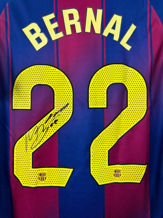 Marc Bernal Fc Barcelona - Signed Shirt/Jersey - With Proof