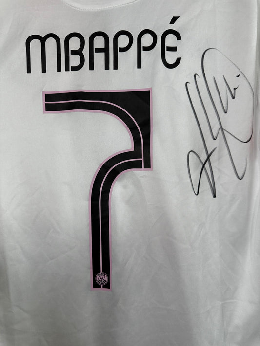 Kylian Mbappe PSG - Signed Shirt/Jersey - With Proof