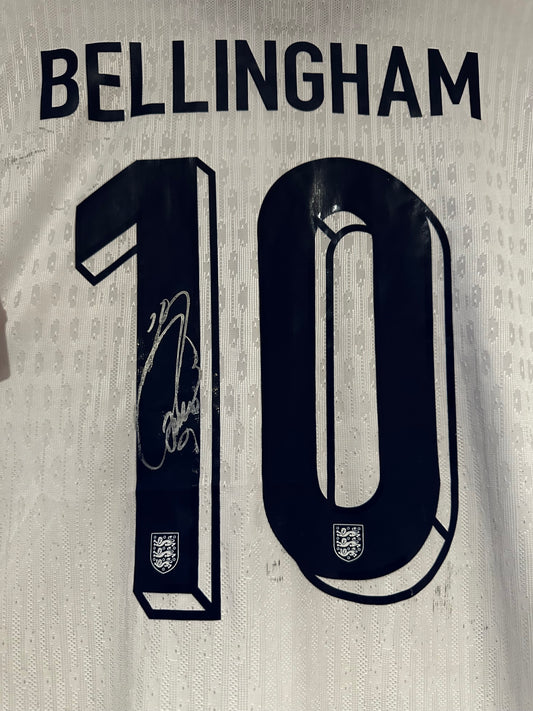 Jude Bellingham England - Signed (Inscribed) Shirt/Jersey - With Video Proof
