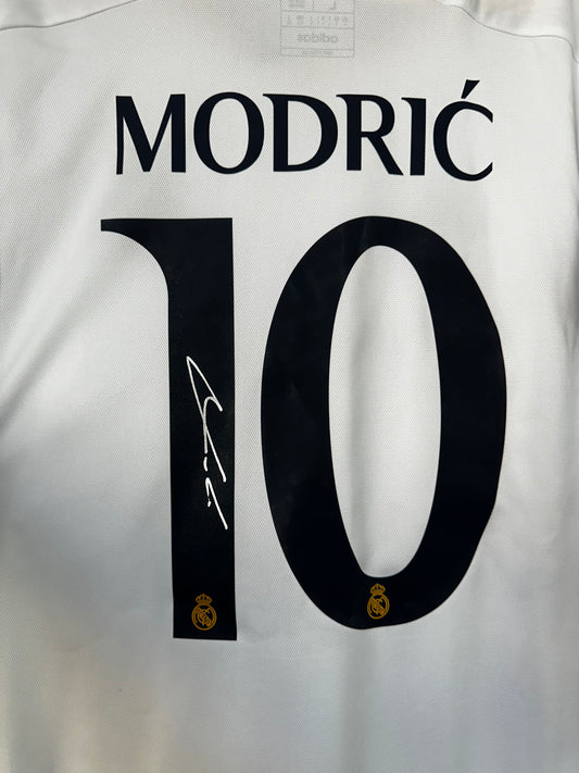 Luka Modric Real Madrid - Signed Shirt/Jersey - Signing Session