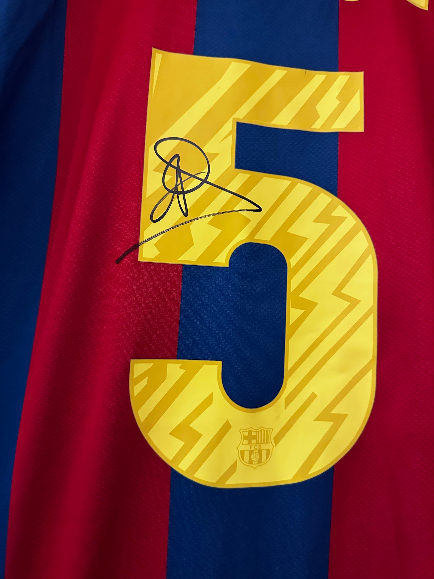 Puyol Fc Barcelona - Signed Shirt/Jersey - With Proof