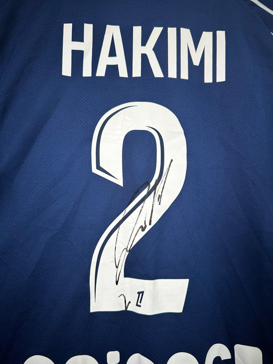 Achraf Hakimi PSG - Signed Shirt/Jersey - Proof