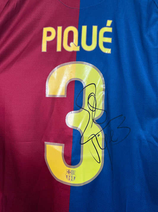 Pique Fc Barcelona - Signed Shirt/Jersey - With Proof