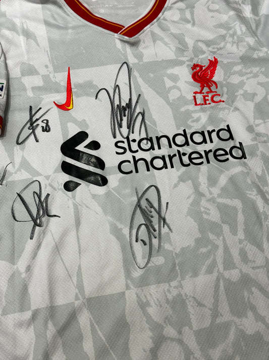Van Dijk Luis Diaz Gakpo Nunez Liverpool - Signed Jersey/Shirt - Proof