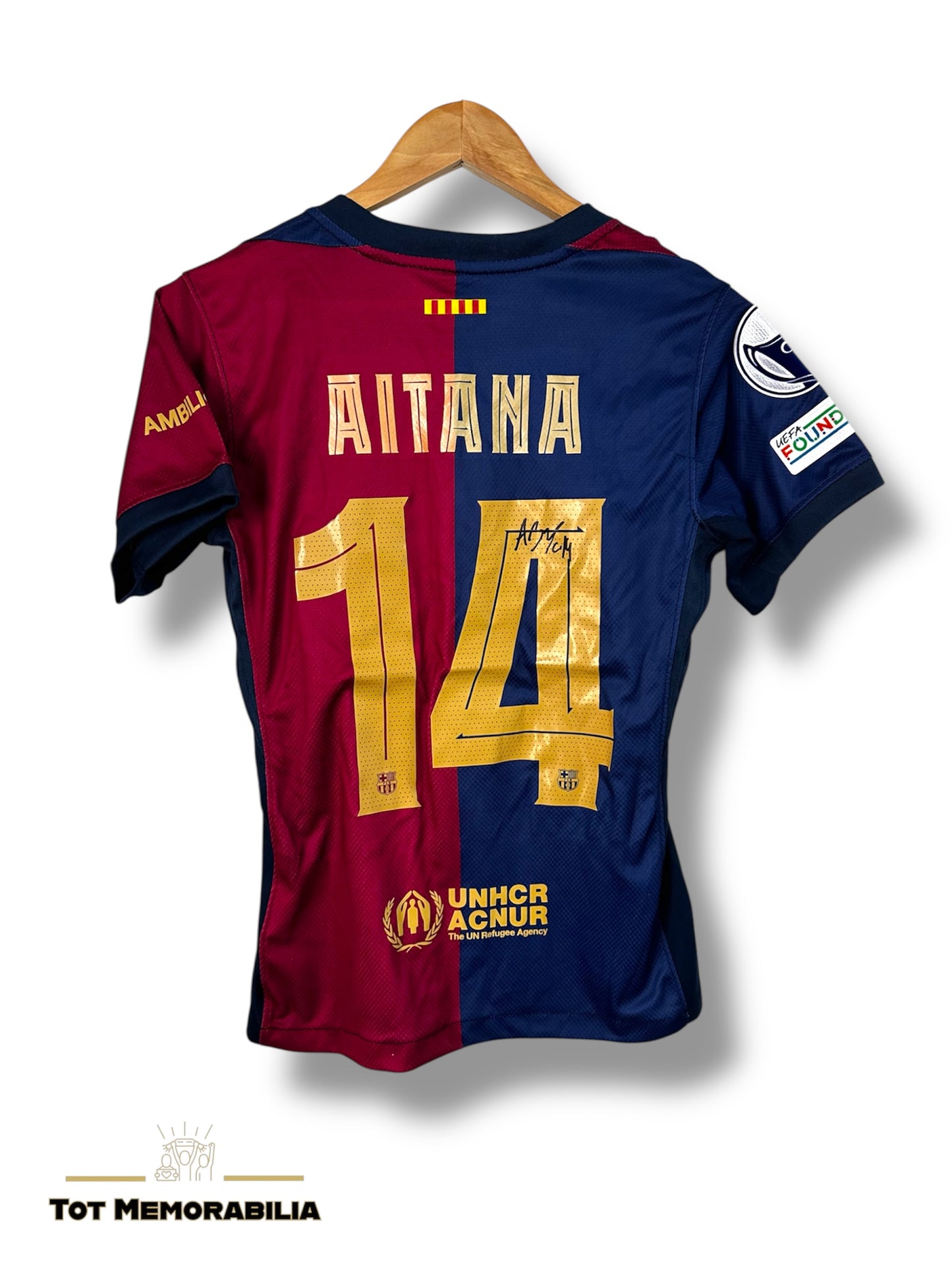 Aitana Bonmati Fc Barcelona - Signed Shirt/Jersey - With Proof