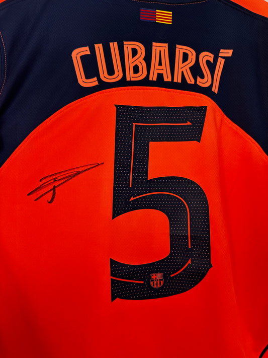 Pau Cubarsi Fc Barcelona - Signed Shirt/Jersey - With Proof