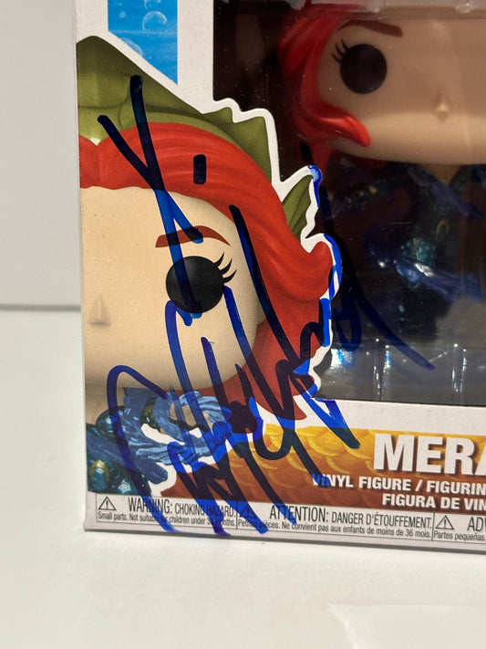 Amber Heard - Signed Funko Pop Aquaman Mera - Video Proof