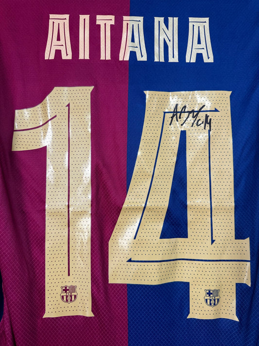 Aitana Bonmati Fc Barcelona - Signed Shirt/Jersey - With Proof