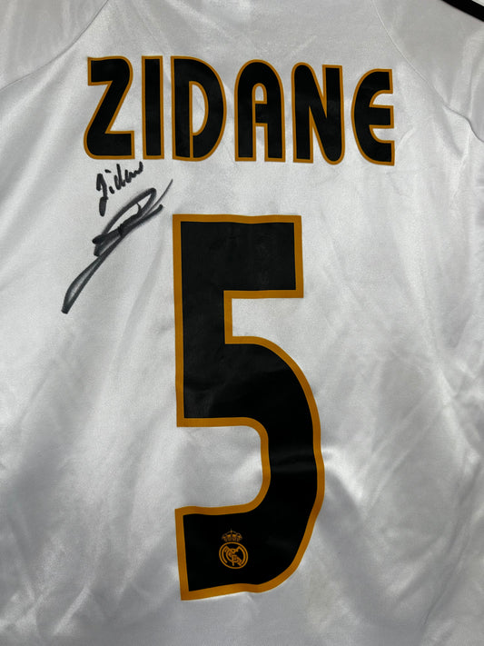 Zinedine Zidane Real Madrid - Signed Shirt/Jersey - With Proof