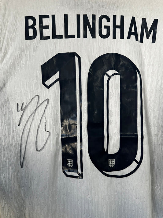 Jude Bellingham England - Signed Shirt/Jersey - With Proof