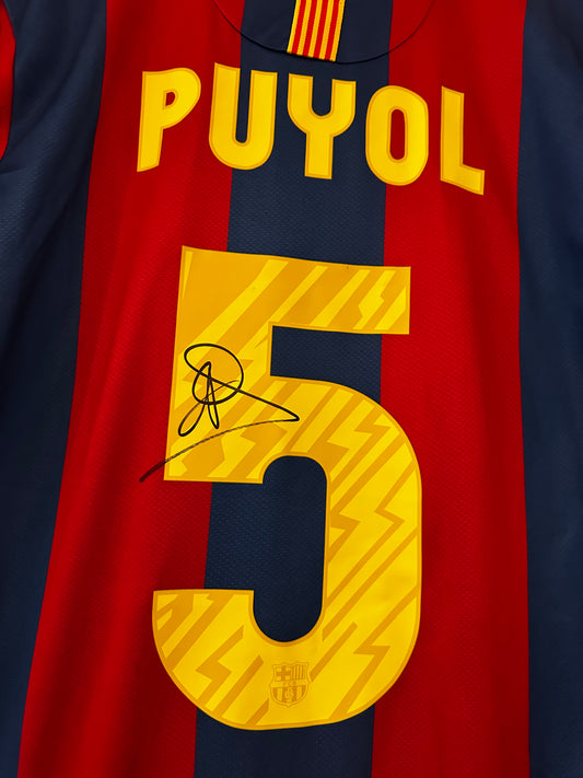 Puyol Fc Barcelona - Signed Shirt/Jersey - With Proof