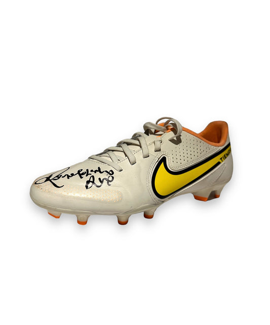 Ronaldinho Nike Tiempo - Signed Boots - Proof