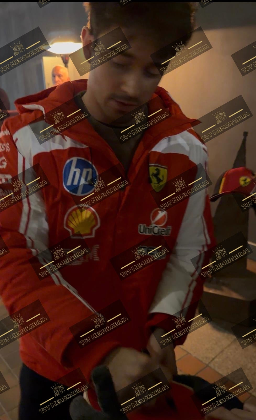 Charles Leclerc Ferrari - Signed Shirt/Jersey - With Proof