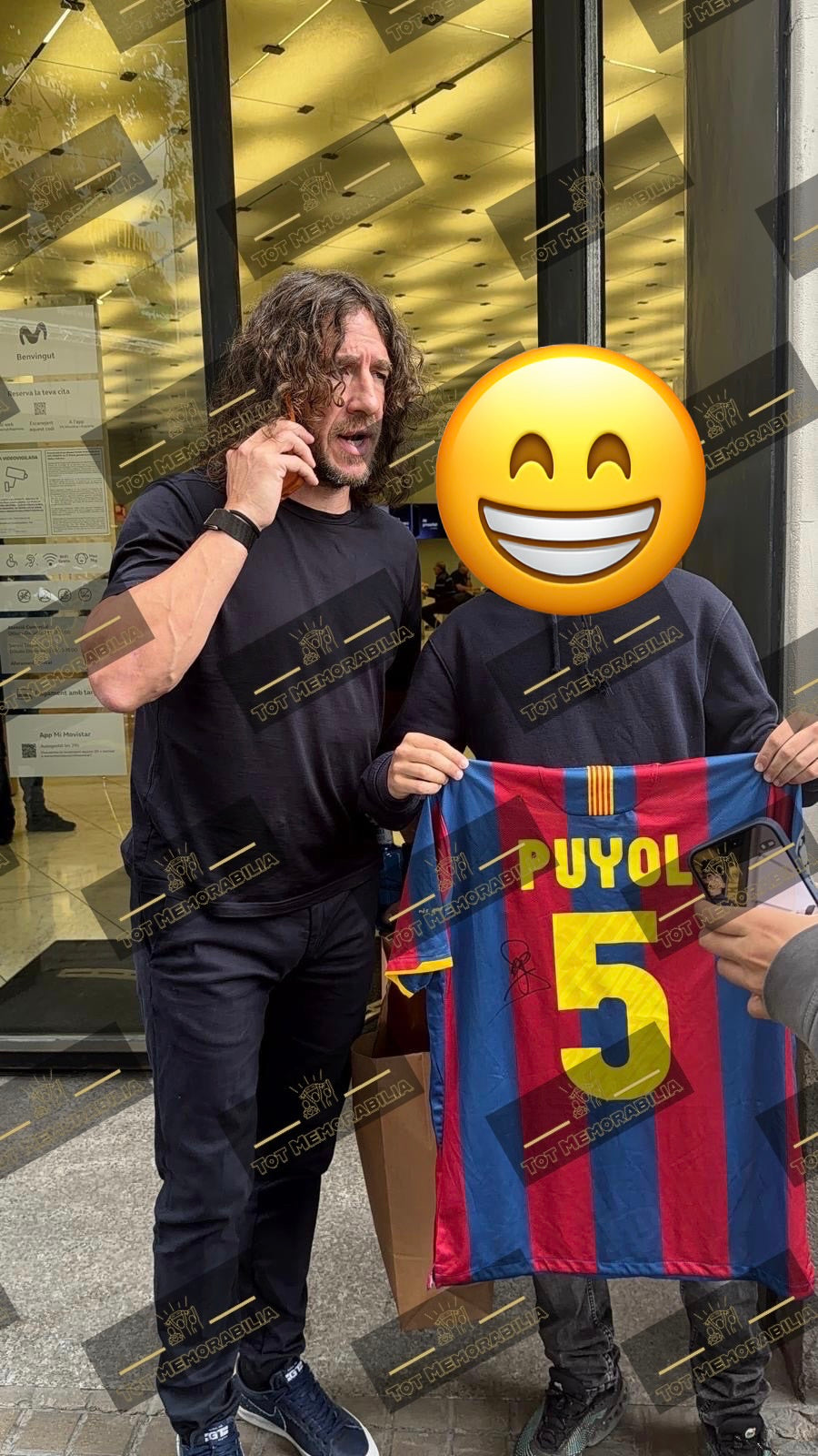 Puyol Fc Barcelona - Signed Shirt/Jersey - With Proof
