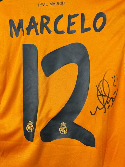 Marcelo Real Madrid - Signed Shirt/Jersey - With Proof