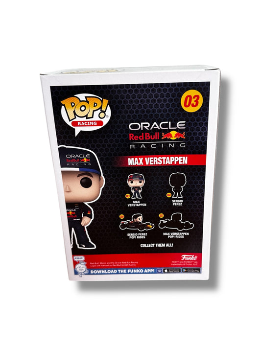 Max Verstappen - Signed Funko Pop - PROOF