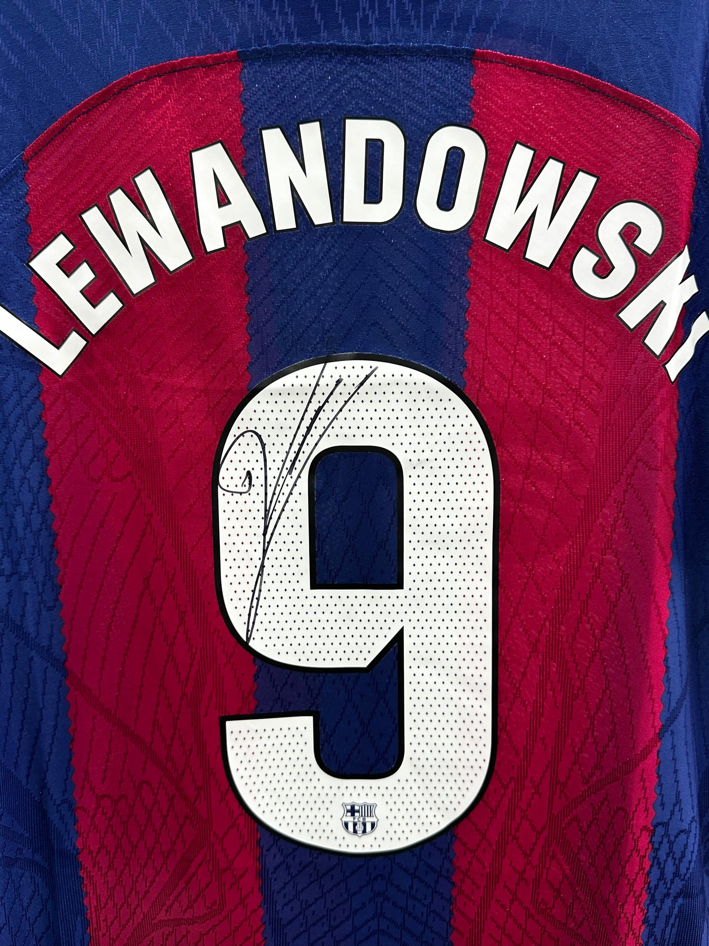 Robert Lewandowski Fc Barcelona - Signed Shirt/Jersey - With Proof