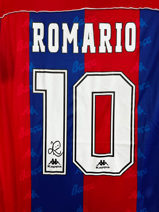 Romario Fc Barcelona - Signed Shirt/Jersey - With Proof