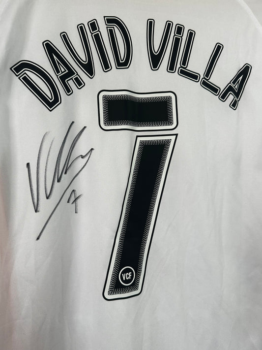 David Villa Valencia - Signed Shirt/Jersey - With Proof
