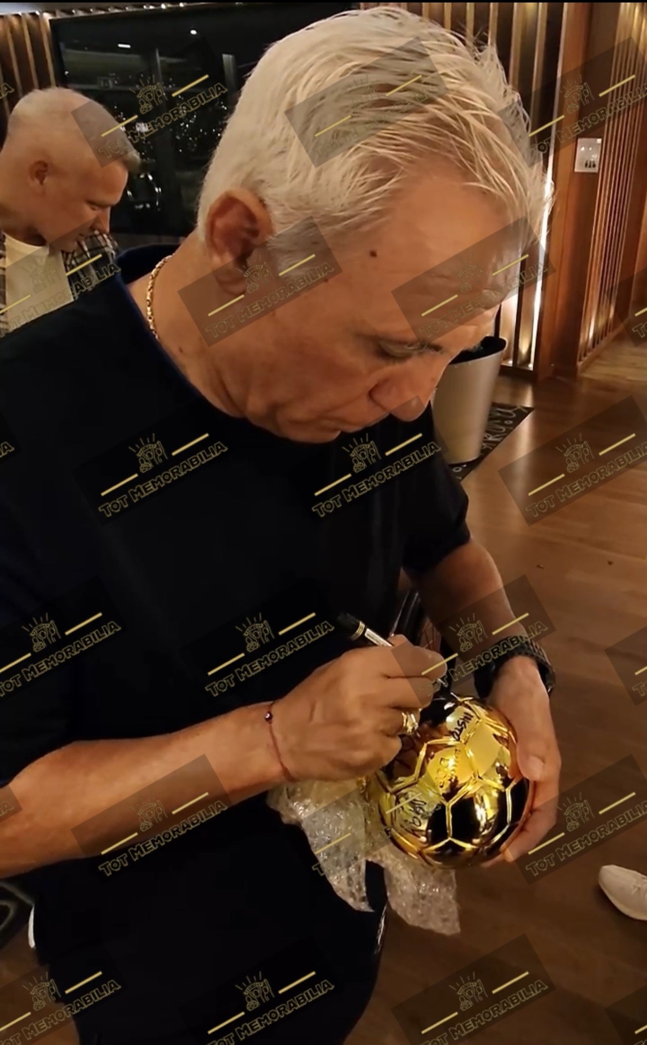Hristo Stoichkov Fc Barcelona - Signed Ballon D’or - Proof