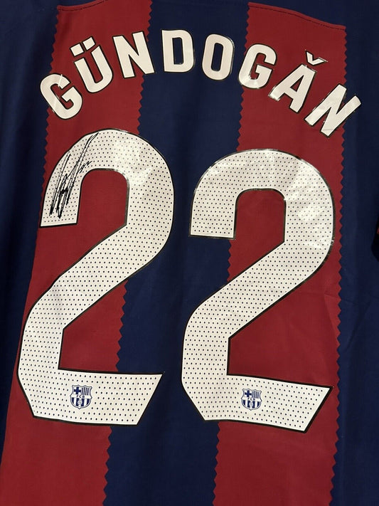 İlkay Gündoğan Signed FC Barcelona Shirt Jersey WITH Video PROOF