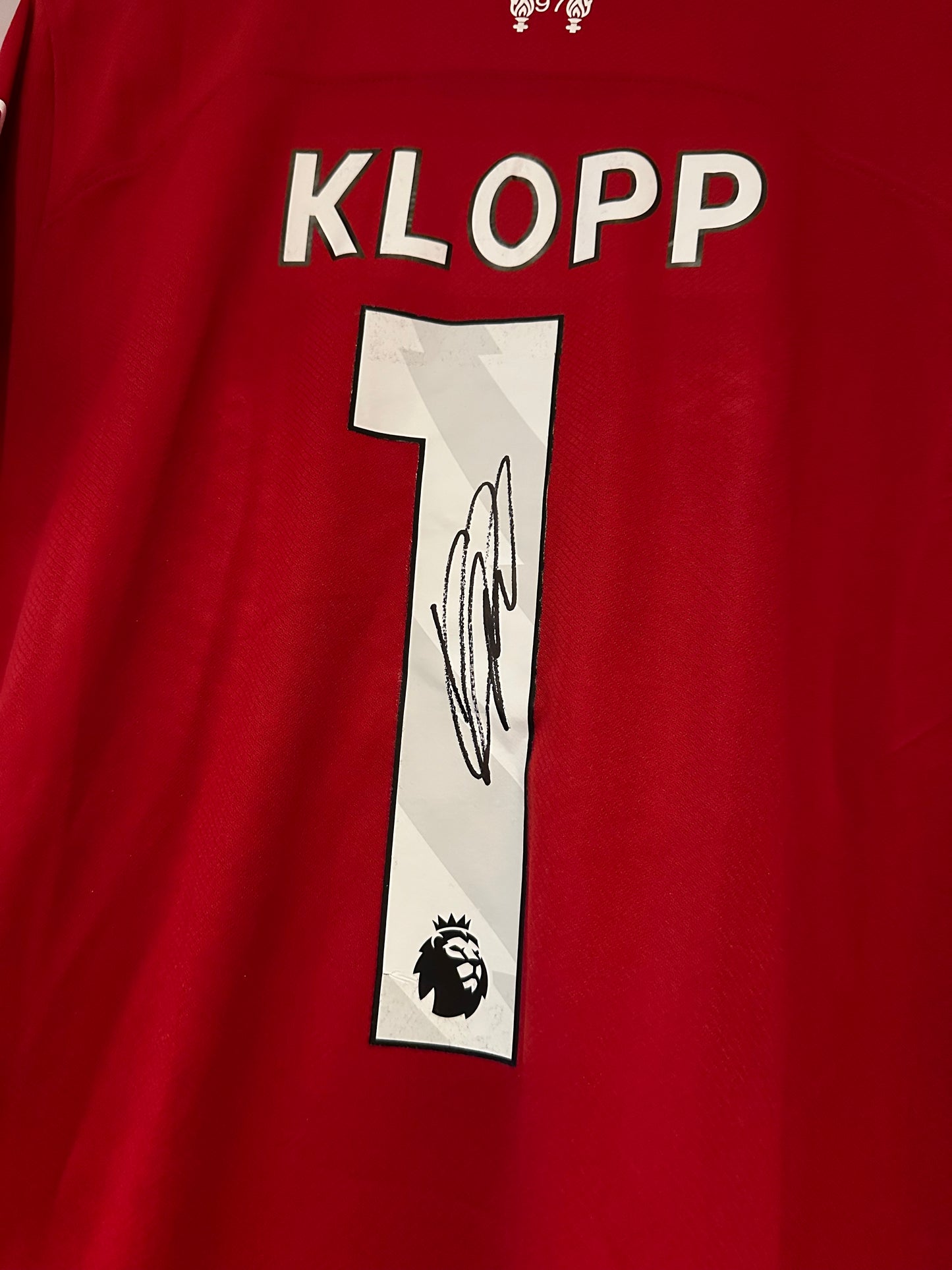 Jürgen Klopp Liverpool - Signed Jersey/Shirt - Video Proof