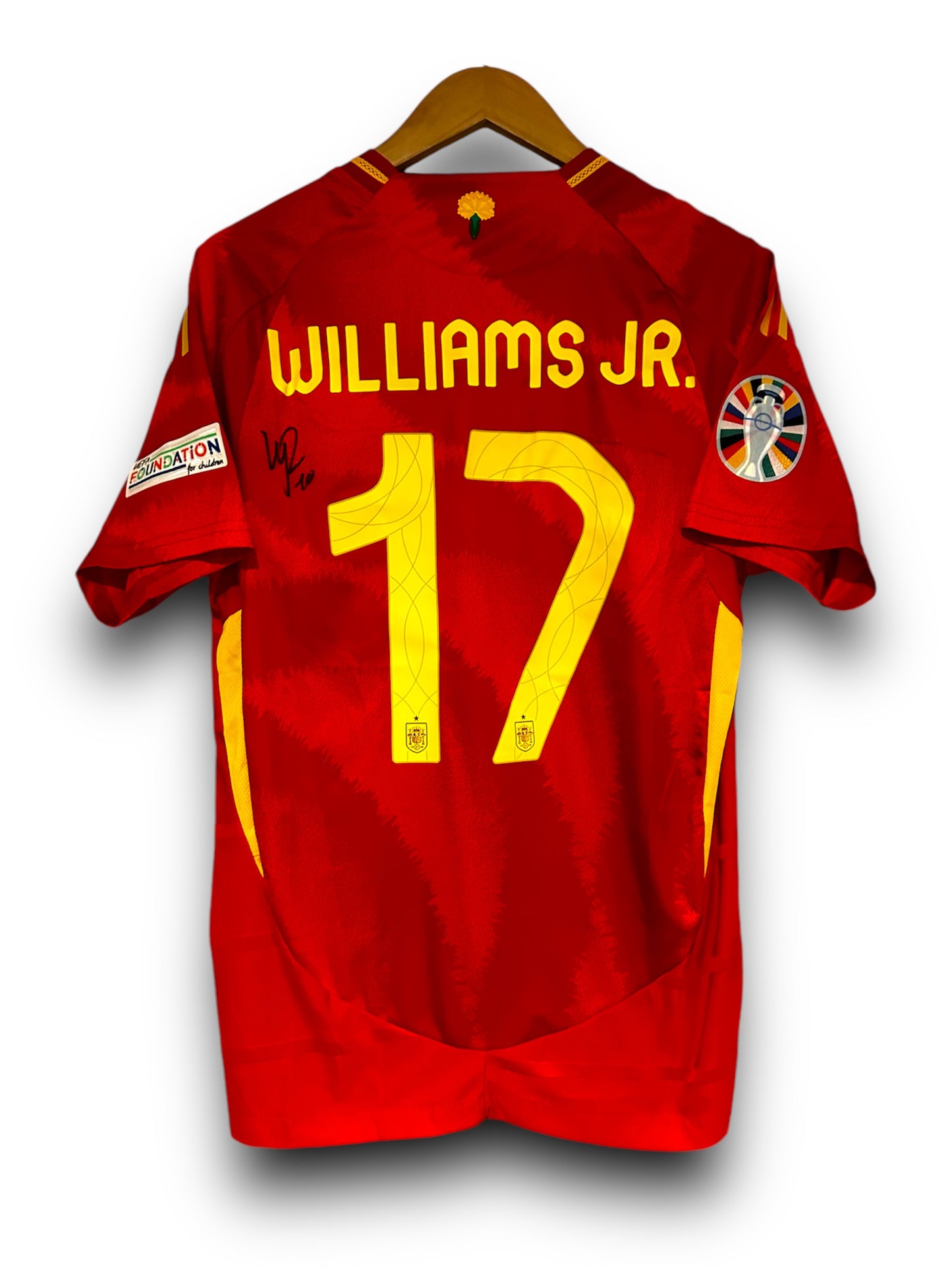 Nico Williams Spain - Signed Shirt/Jersey - With Proof