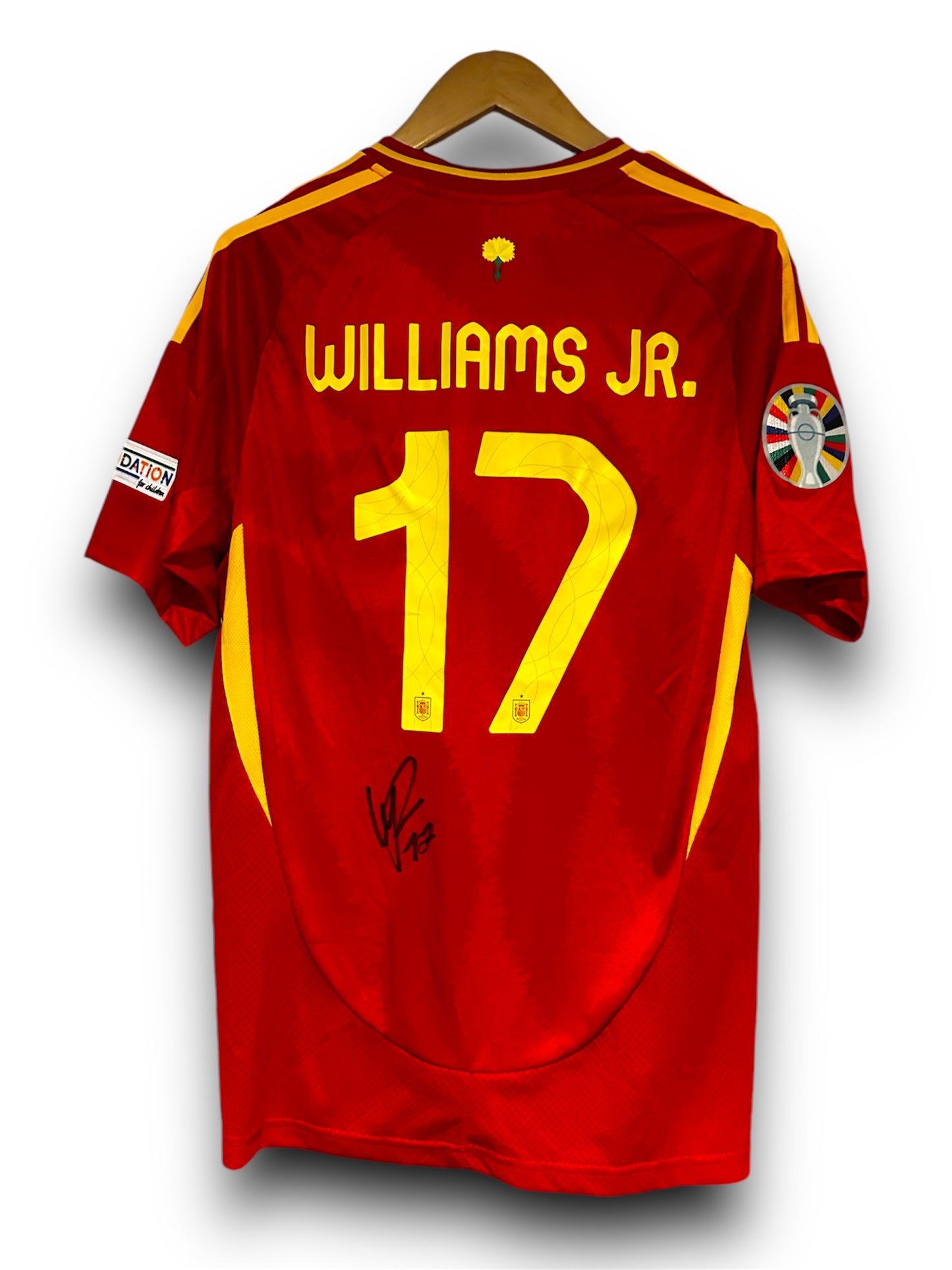 Nico Williams Spain - Signed Shirt/Jersey - With Proof