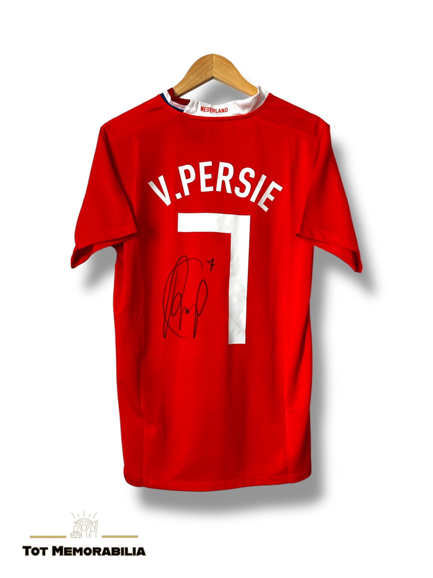 Robin van Persie Netherlands - Signed Shirt/Jersey - Signing Session