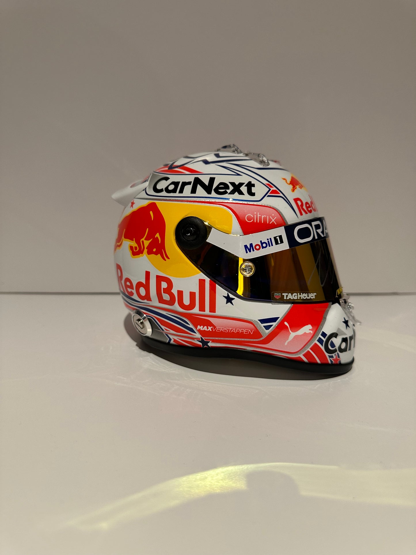 Max Verstappen - Signed Red Bull Helmet - PROOF