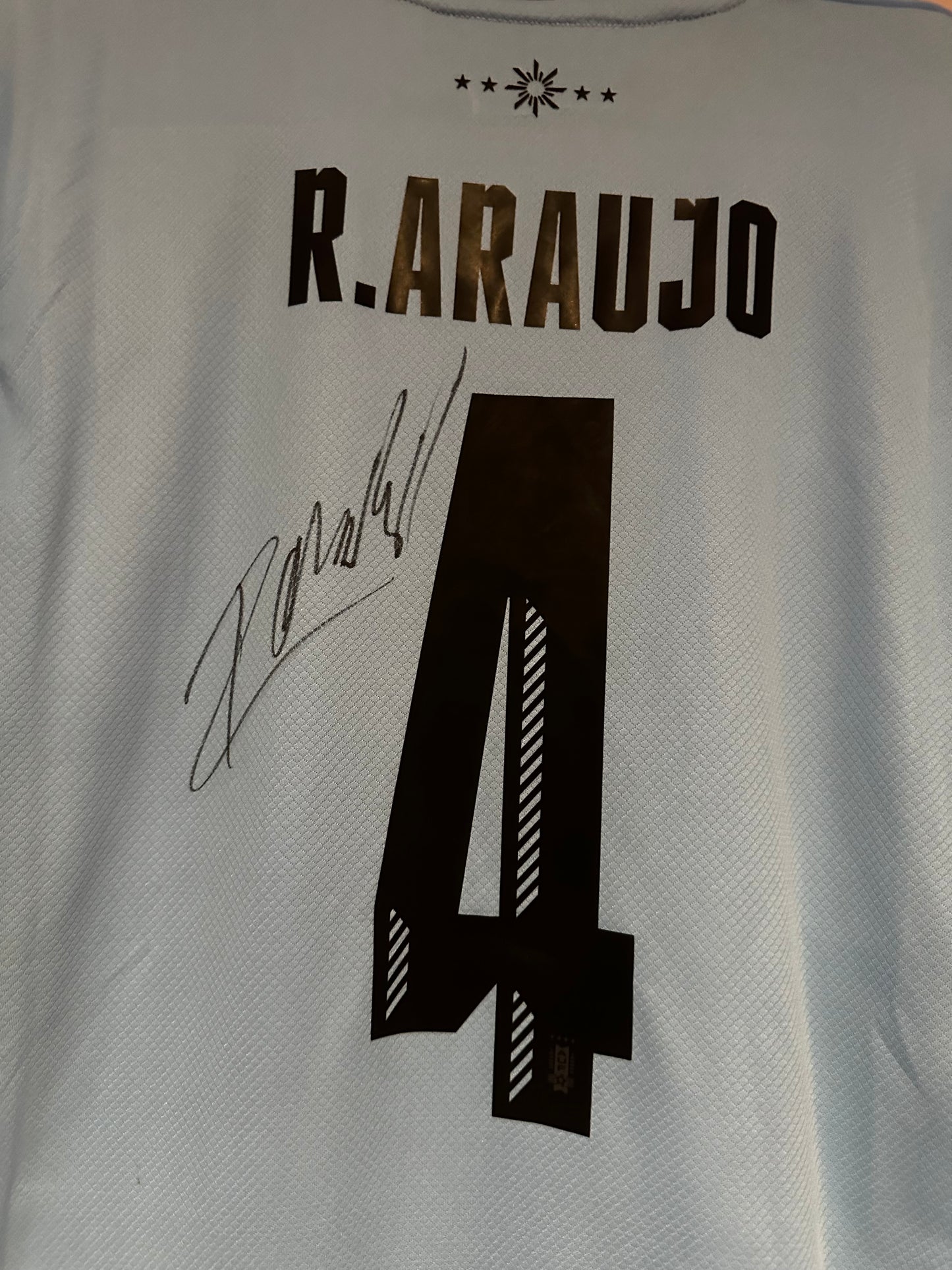 Ronald Araujo Uruguay - Signed Shirt/Jersey - With Proof