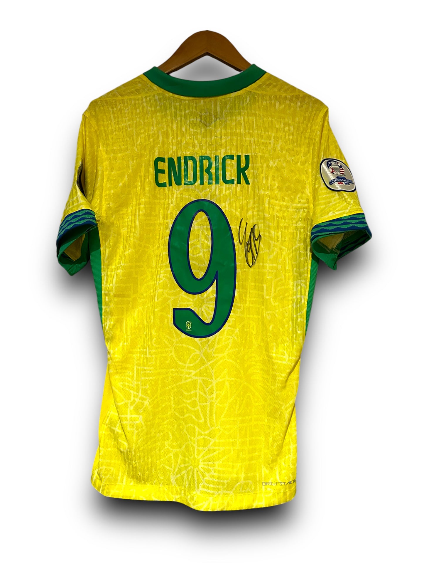 Endrick Brazil - Signed Shirt/Jersey - With Proof