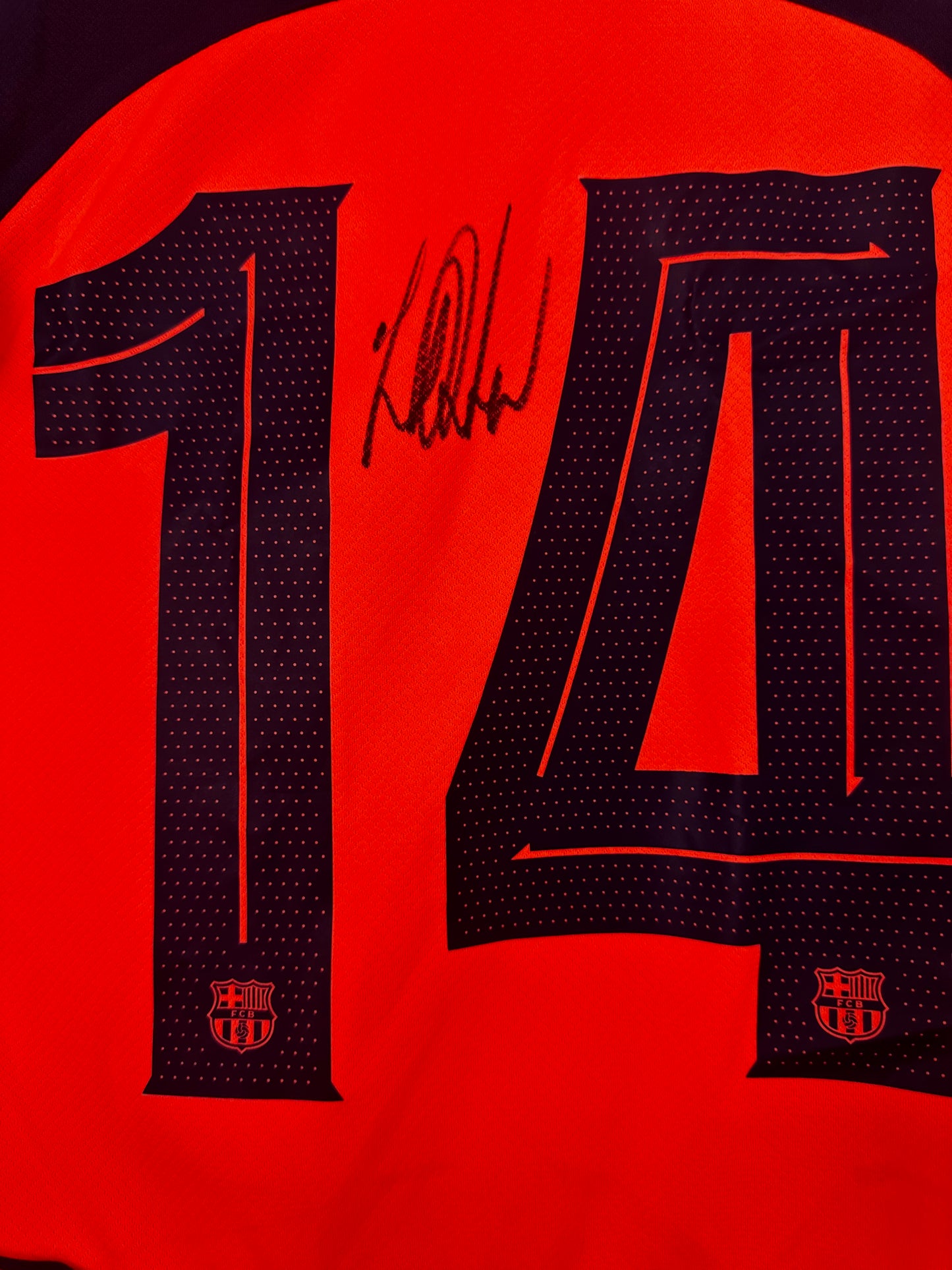Marcus Rashford Fc Barcelona - Signed Shirt/Jersey - With Proof