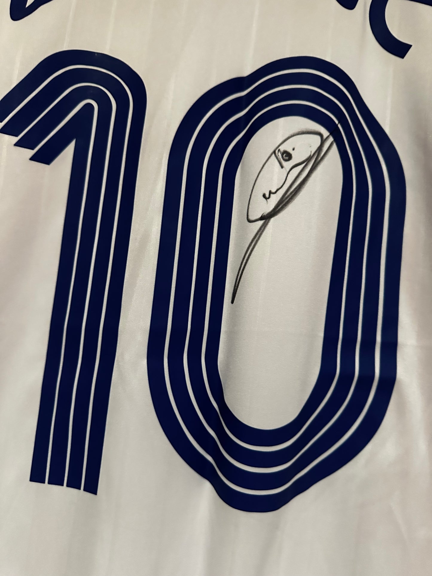 Zinedine Zidane France - Signed Shirt/Jersey - Video Proof