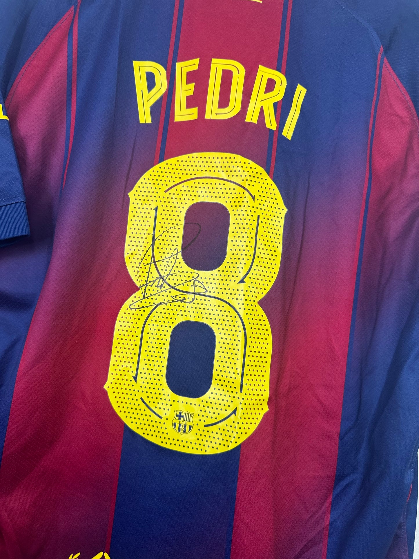 Pedri Fc Barcelona - Signed Shirt/Jersey - With Proof