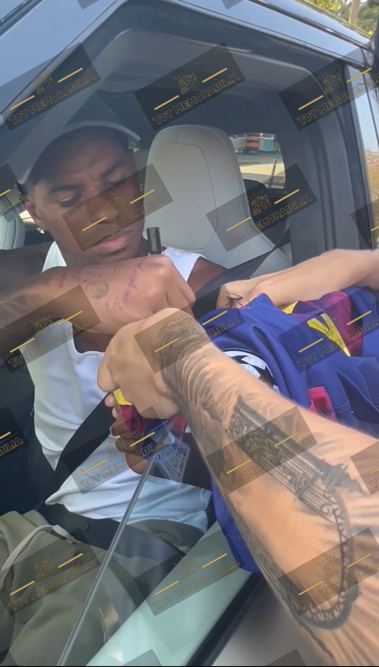 Marcus Rashford Fc Barcelona - Signed Shirt/Jersey - With Proof
