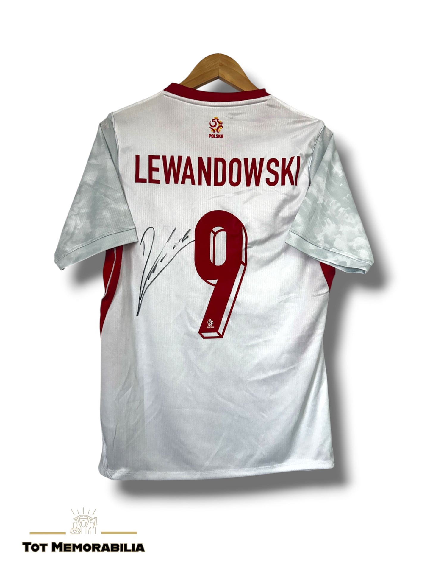 Robert Lewandowski Poland - Signed Shirt/Jersey - With Proof