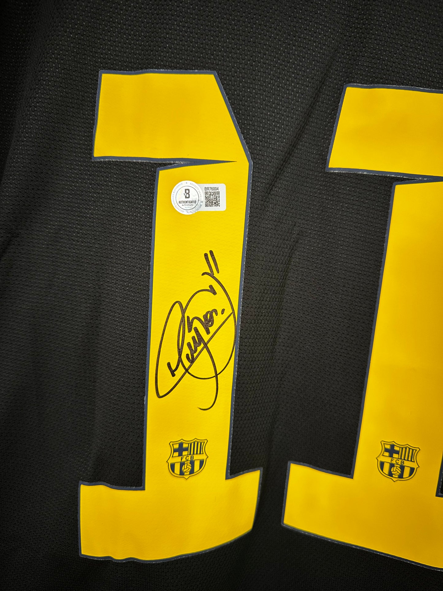 Neymar Jr Fc Barcelona - Signed Shirt/Jersey - Beckett COA