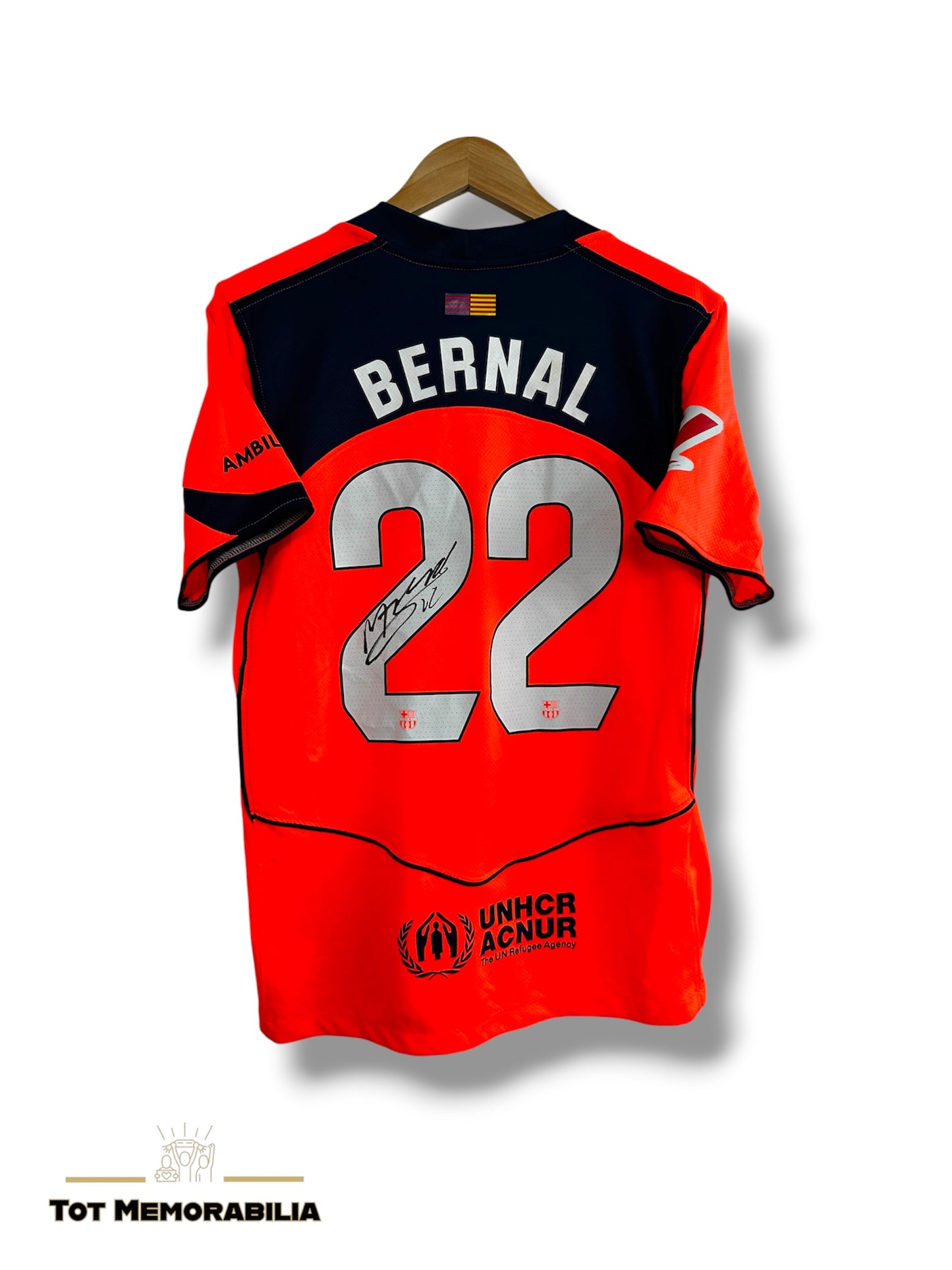 Marc Bernal Fc Barcelona - Signed Shirt/Jersey - With Proof