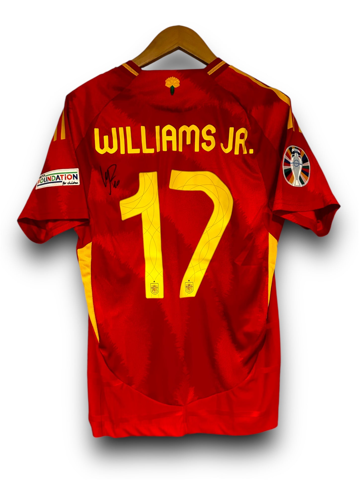 Nico Williams Spain - Signed Shirt/Jersey - With Proof