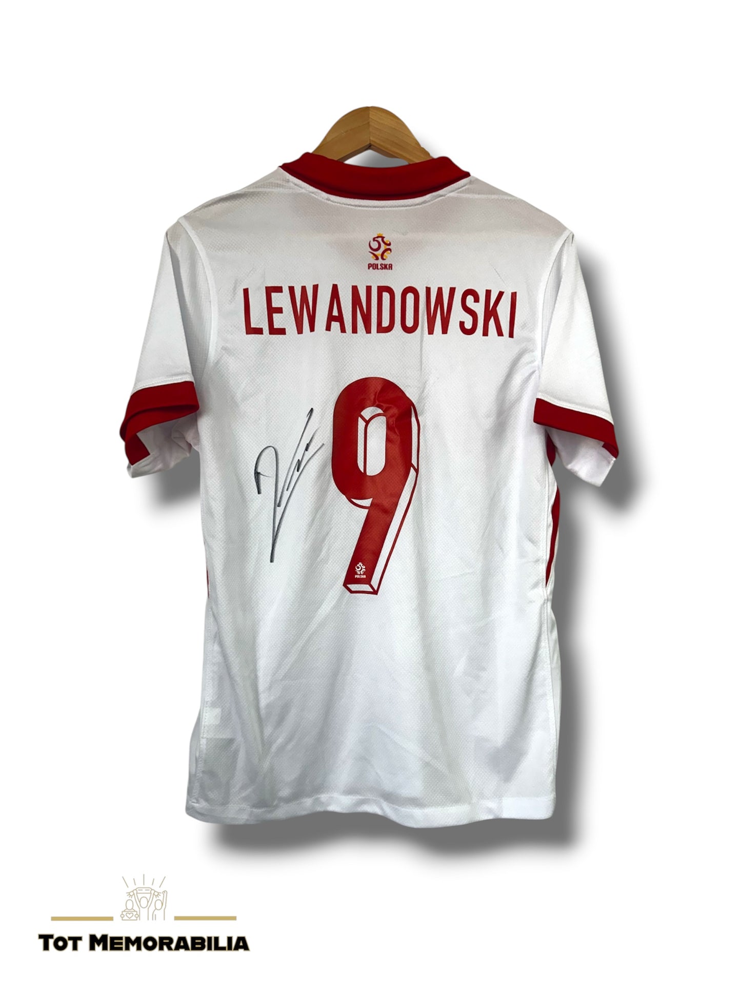 Robert Lewandowski Poland - Signed Shirt/Jersey - With Proof