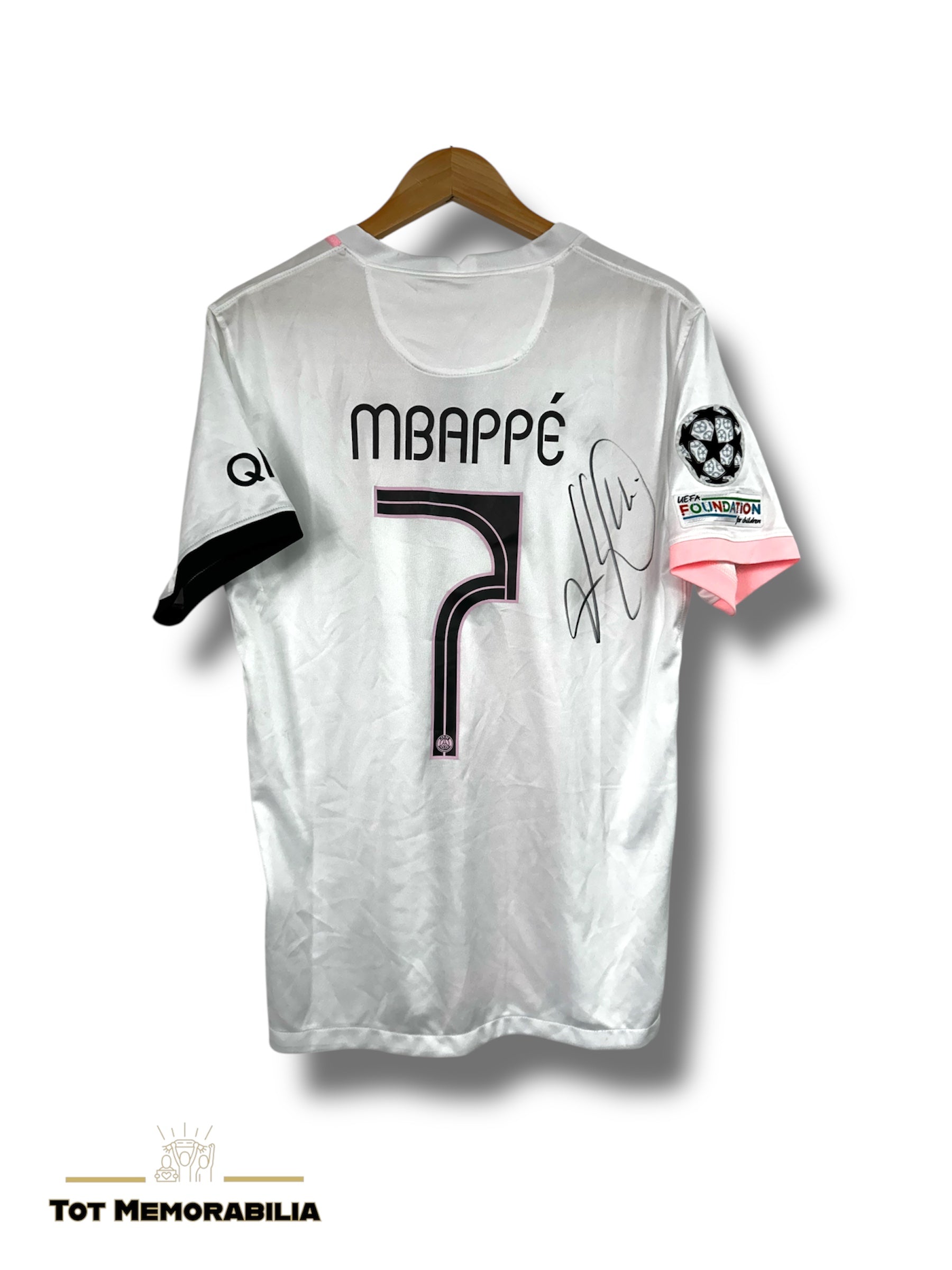 Kylian Mbappe PSG - Signed Shirt/Jersey - With Proof – Tot Memorabilia