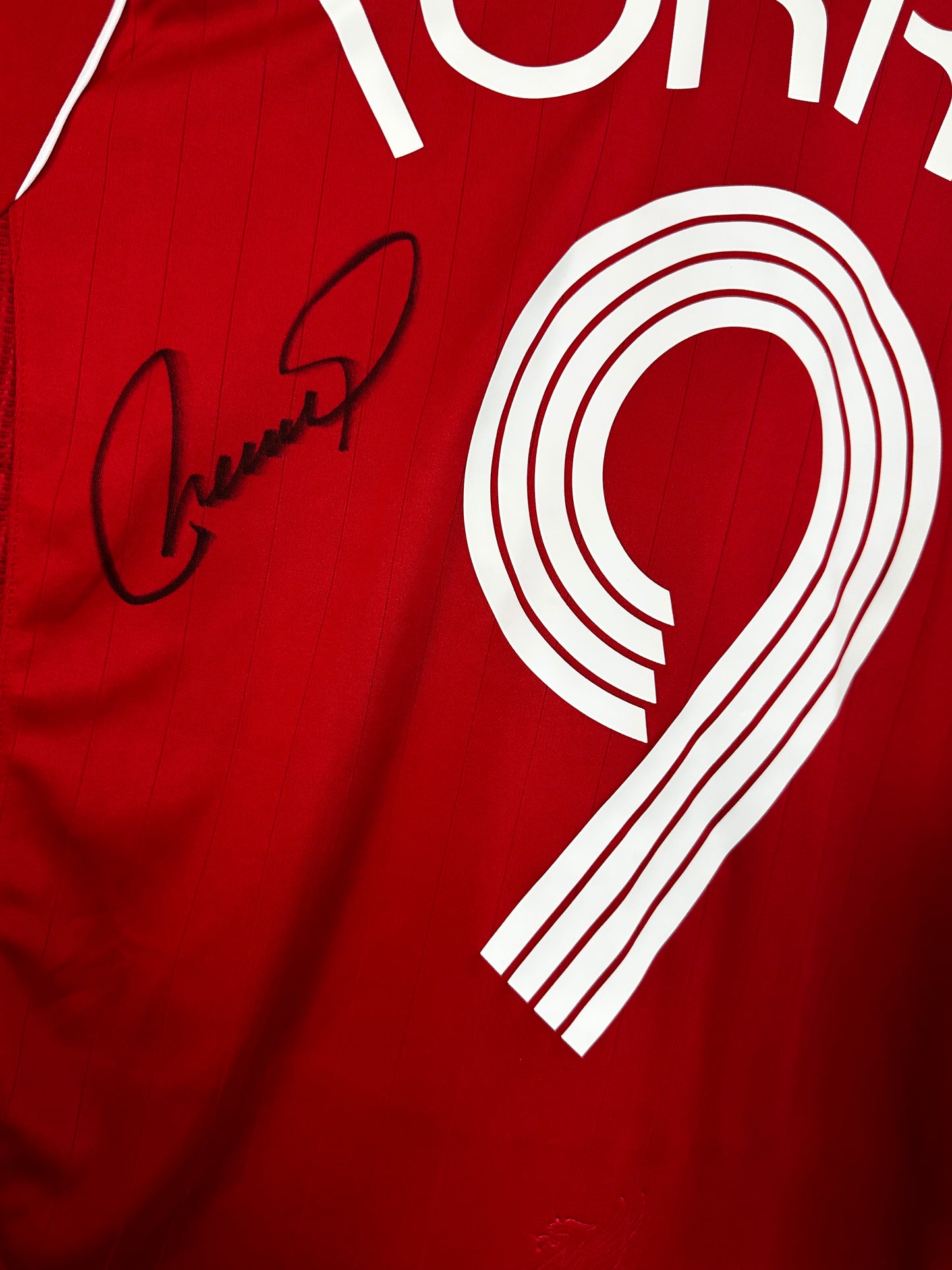 Fernando Torres Liverpool - Signed Shirt/Jersey - With Proof