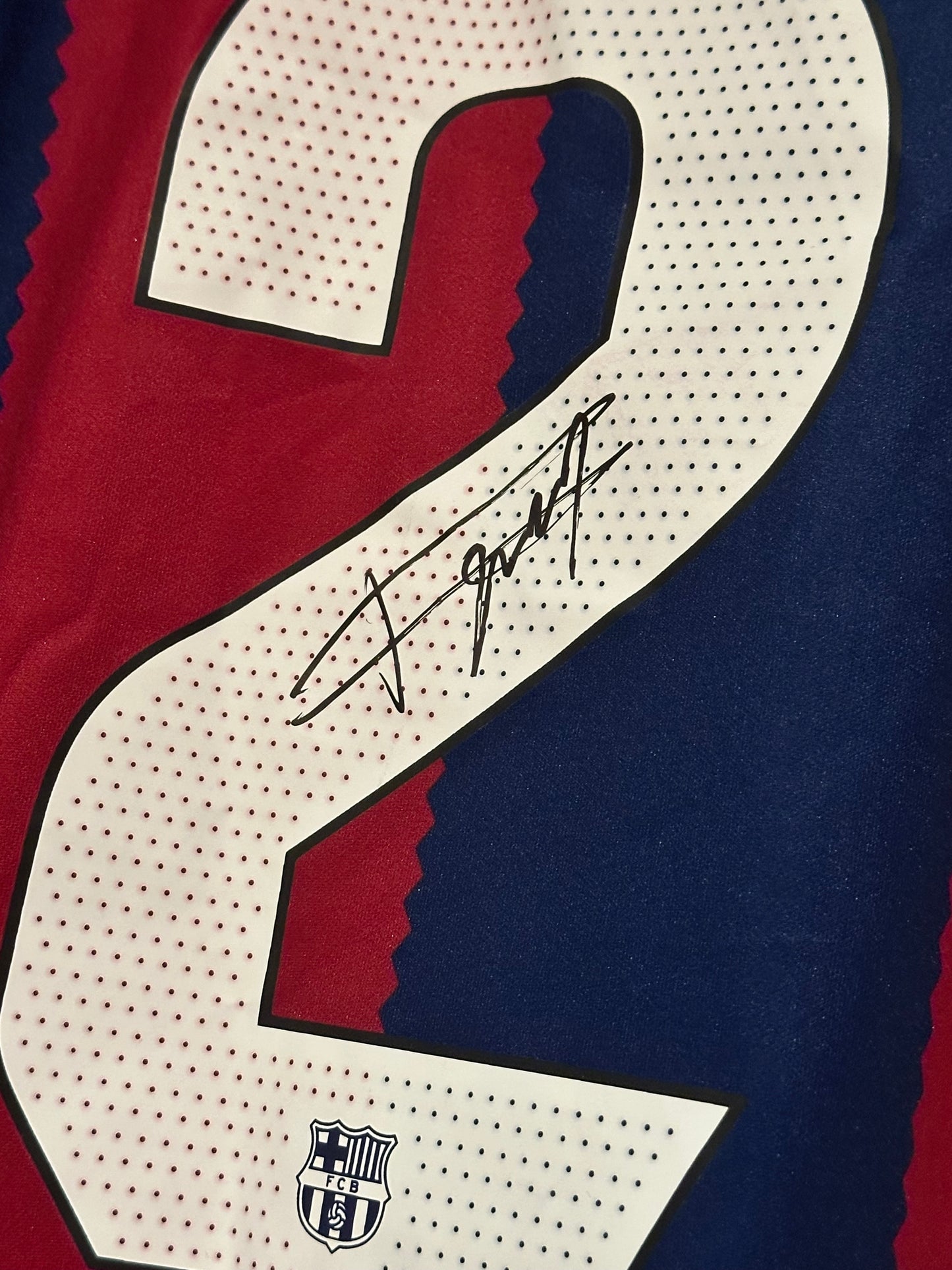 Frenkie De Jong Signed FC Barcelona Shirt Jersey WITH video PROOF